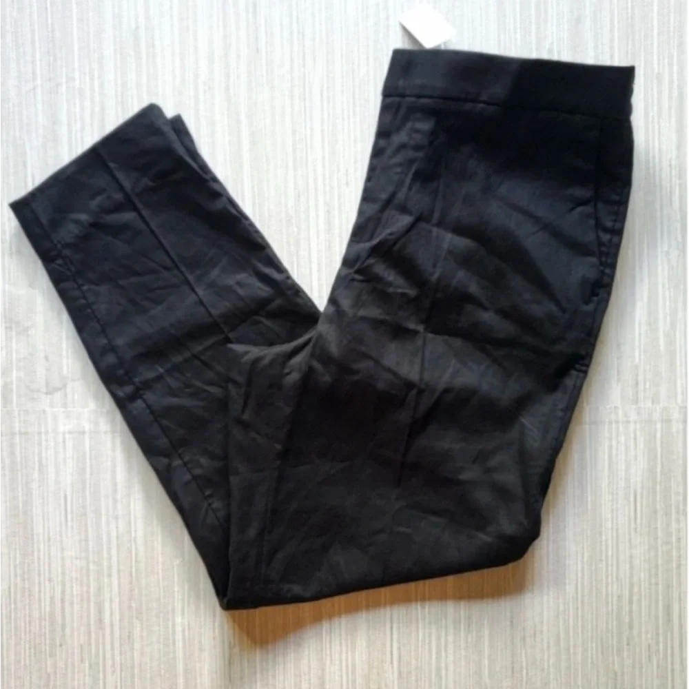 NWT! Banana Republic Tapered High Rise Linen-Blend Ankle Pants - 🩷